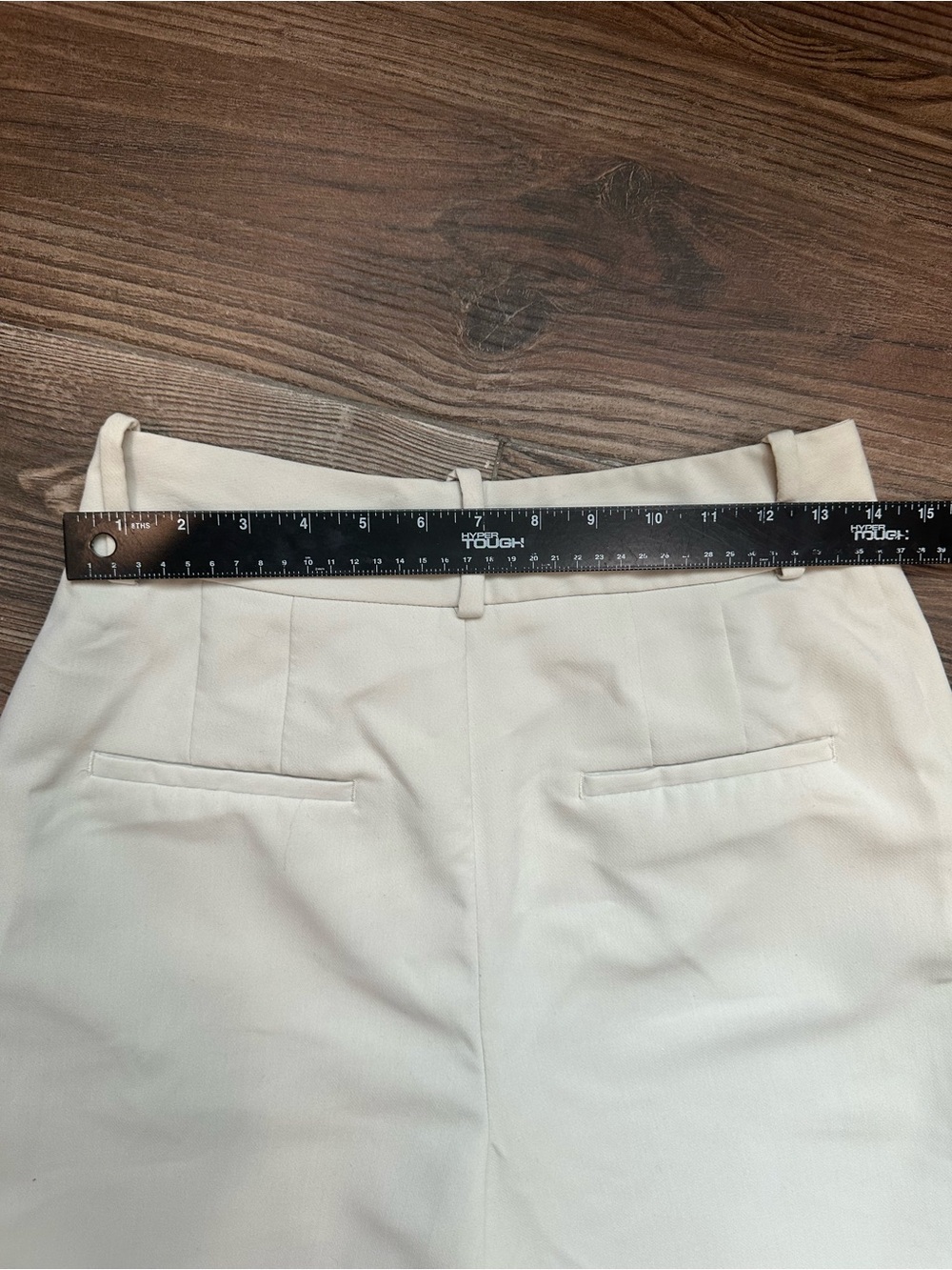 Zara Women's Cream Straight-Leg Trousers - Picture 12 of 14